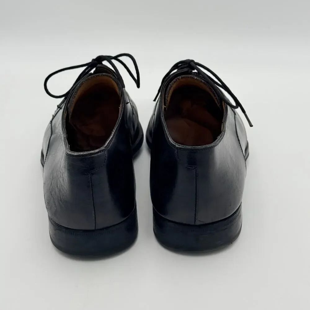 Magnanni for Neiman Marcus Black Leather Oxfords 11 M